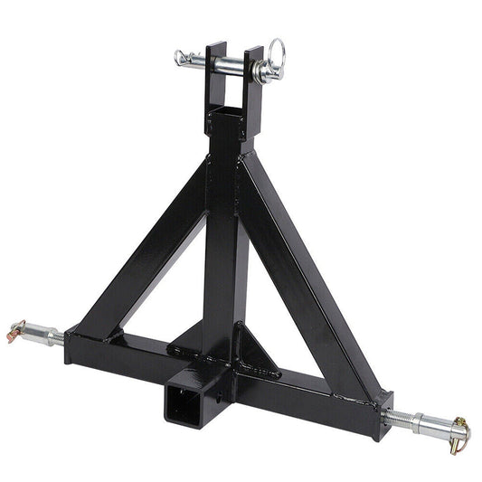 3 Point Hitch Trailer Tow Hook Heavy-Duty Receiver for Tractors