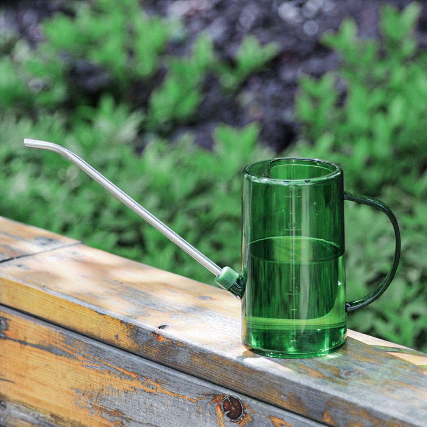 1L Indoor Outdoor Long Spout Watering Can Steel Plastic