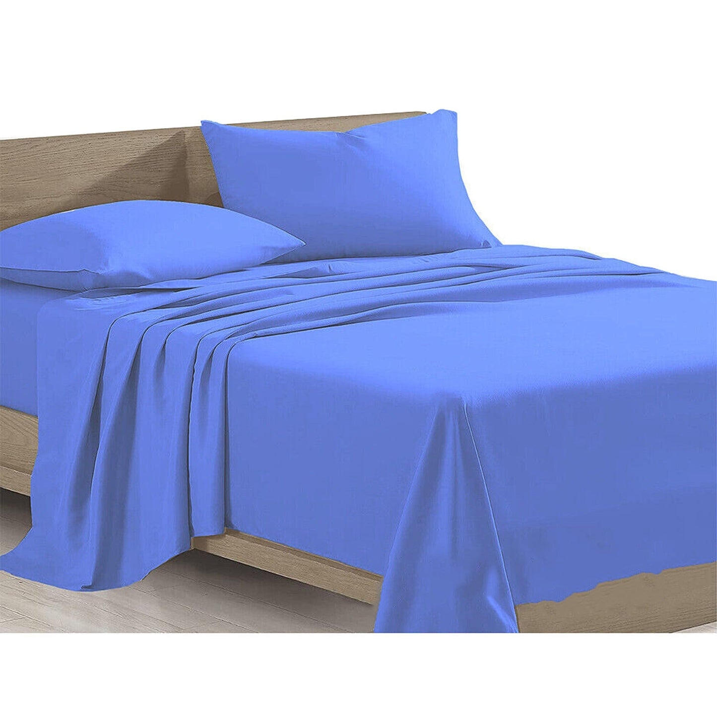Ocean Egyptian Cotton Ultra Soft Sheet Set - Flat and Fitted