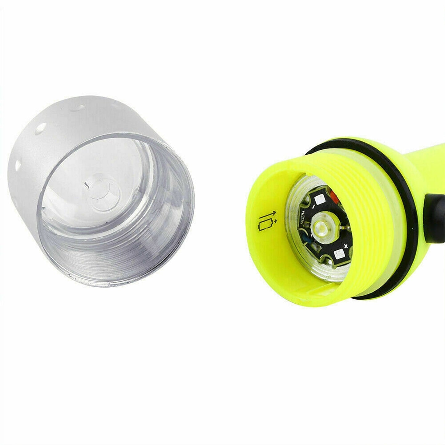 Waterproof Professional Diving Torch Scuba Dive Flashlight