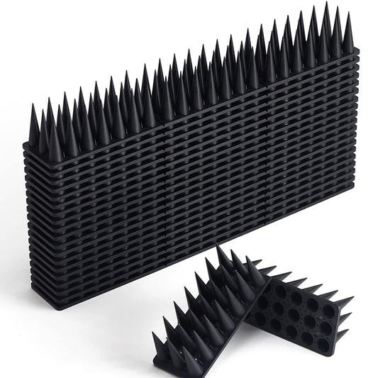 12pcs Effective Pest Control Spikes Anti-Bird Deterrent Fence