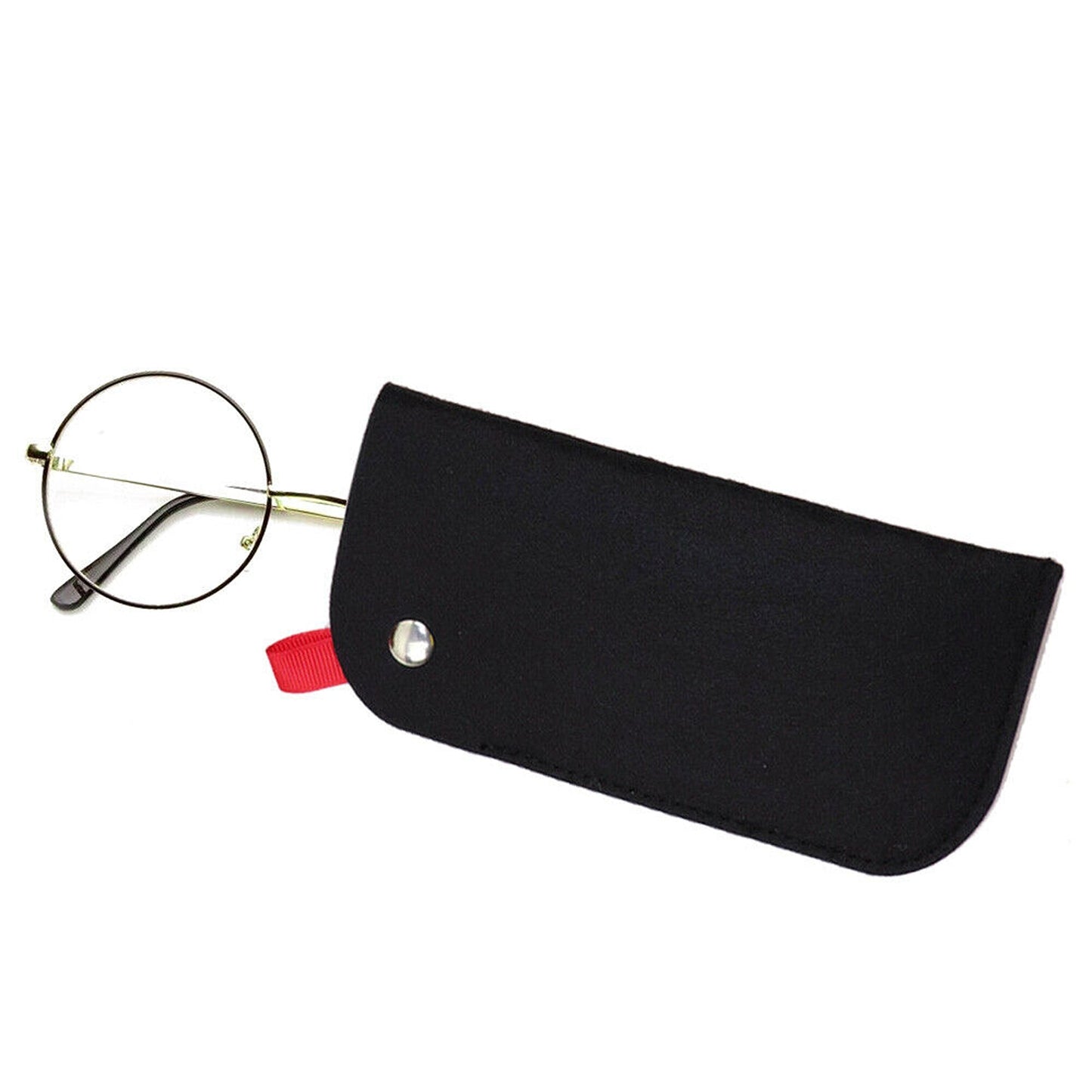 Soft Felt Pouch for Sunglasses Scratchproof Eye Glasses Sleeve