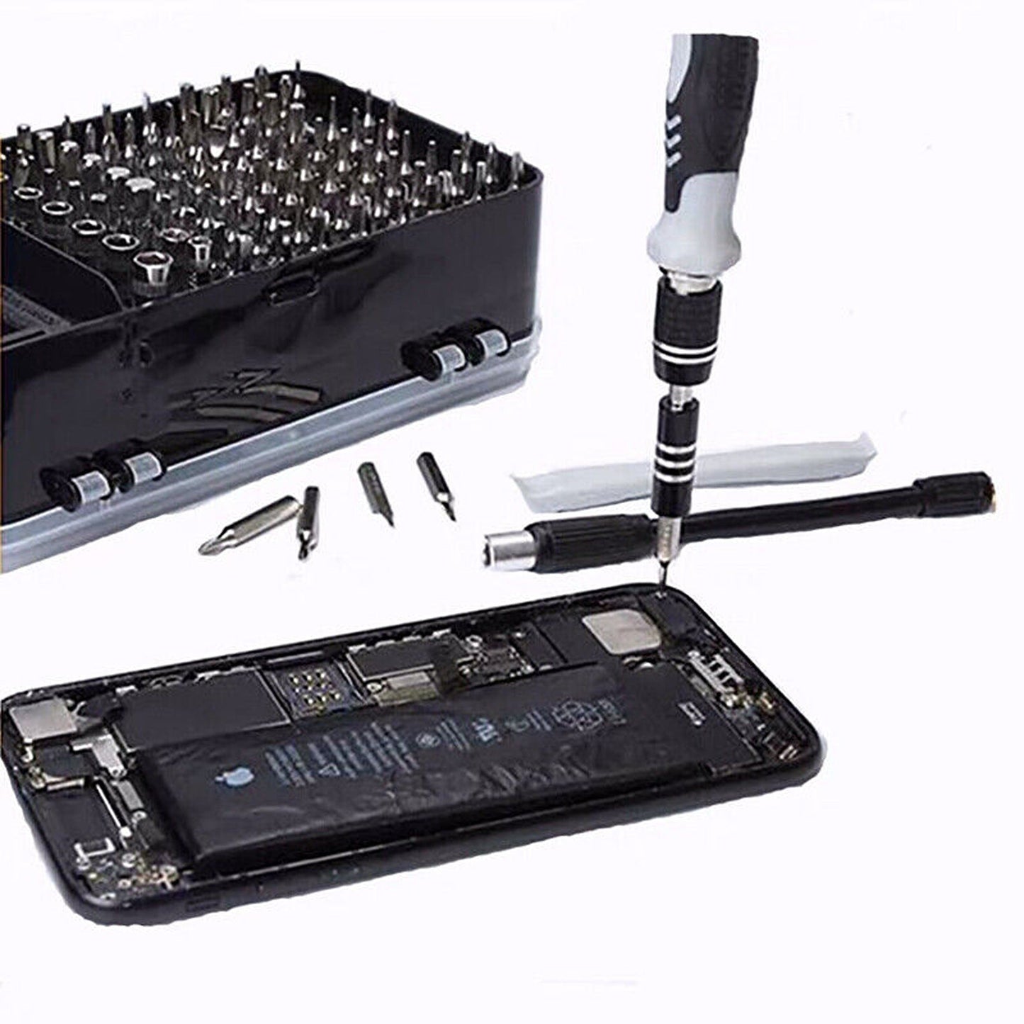 117-in-1 Precision Screwdriver Set for Electronics and Watches