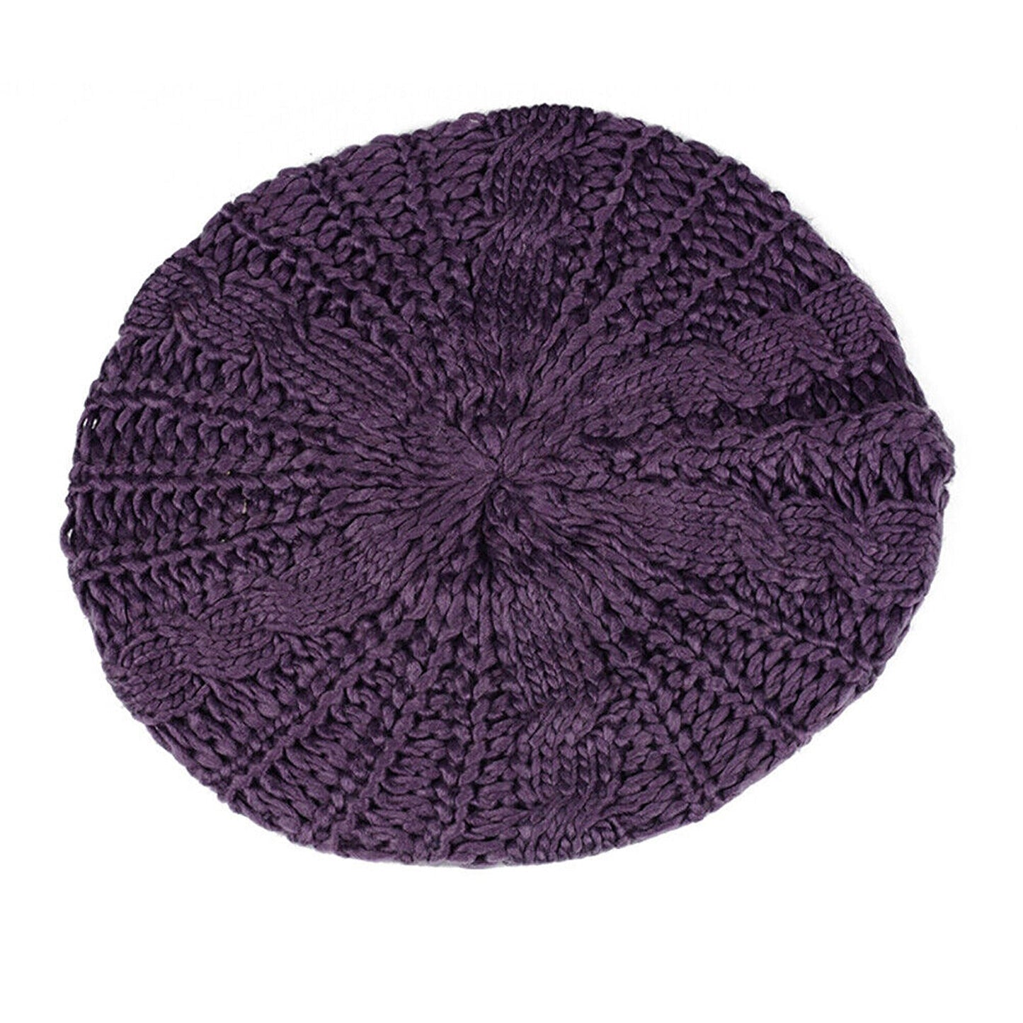 Winter Warm Slouchy Knitted Crochet Cap for Women