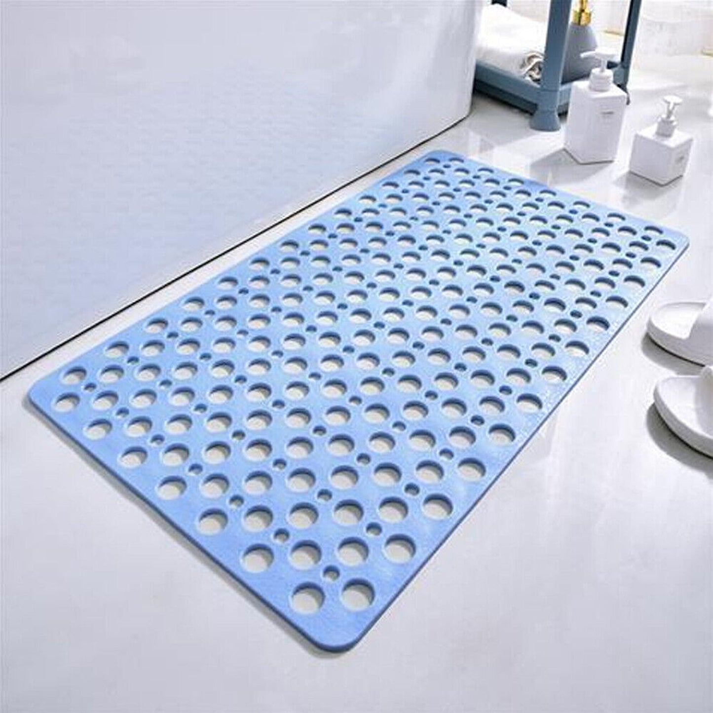 Bathroom Non-Slip Mat with Rubber Suction for Bathtub 75 x 43cm