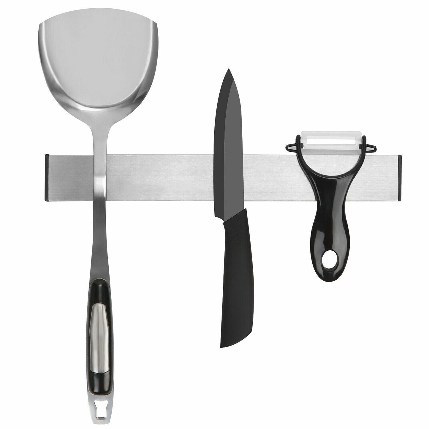 Magnetic Knife Strip Storage Self-Adhesive Holder for Kitchen Utensils