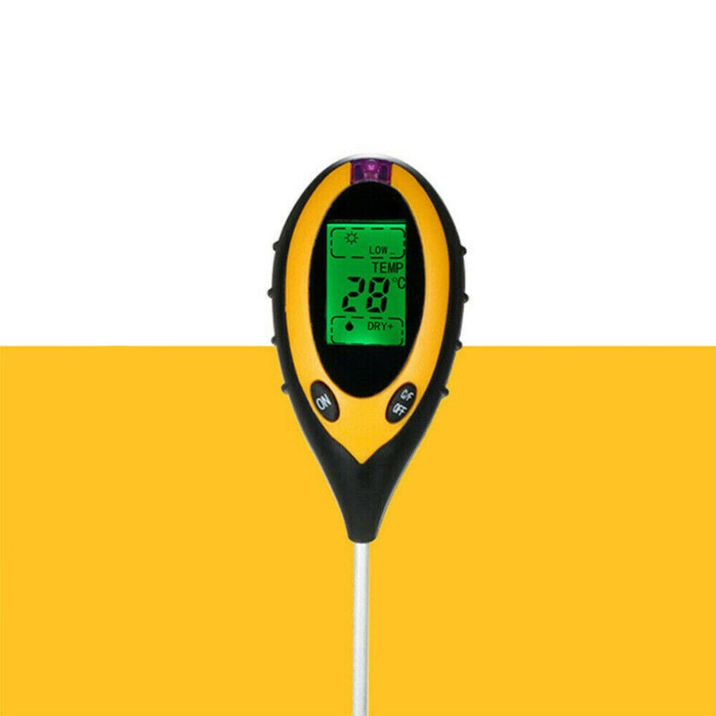 4-in-1 Soil PH Tester Moisture Sunlight and Light Test Meter for Garden