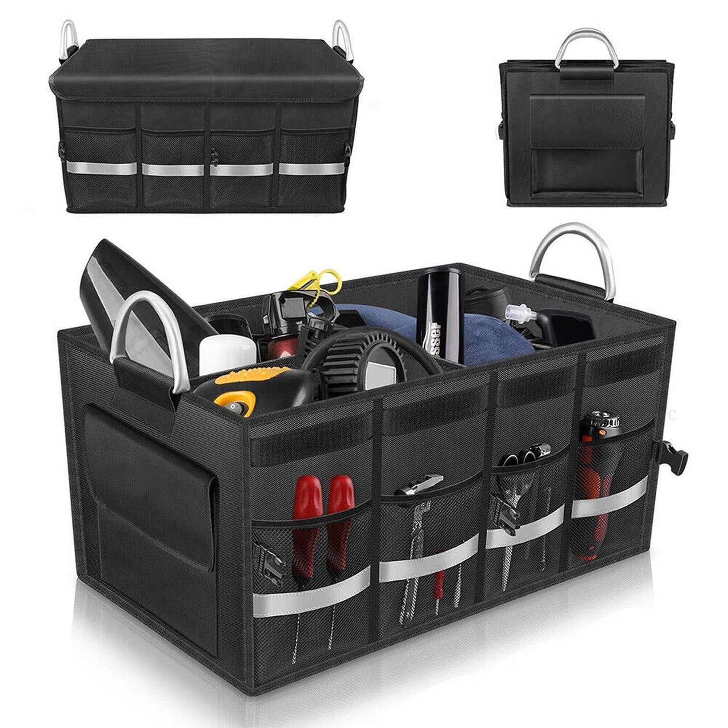 Multipurpose Storage Bag for Car Trunk - Collapsible