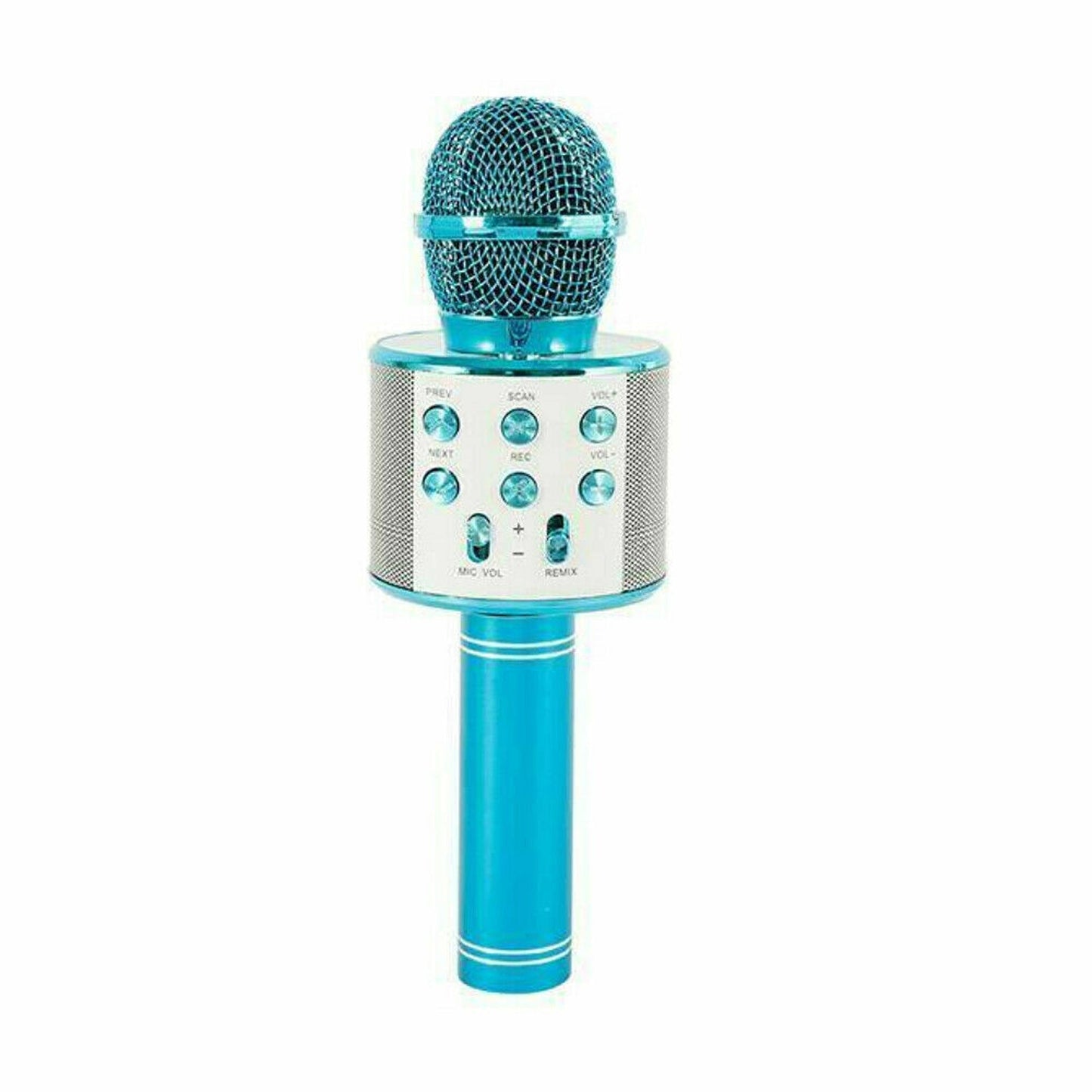 Wireless Bluetooth Handheld Karaoke Microphone with Speaker USB Mic