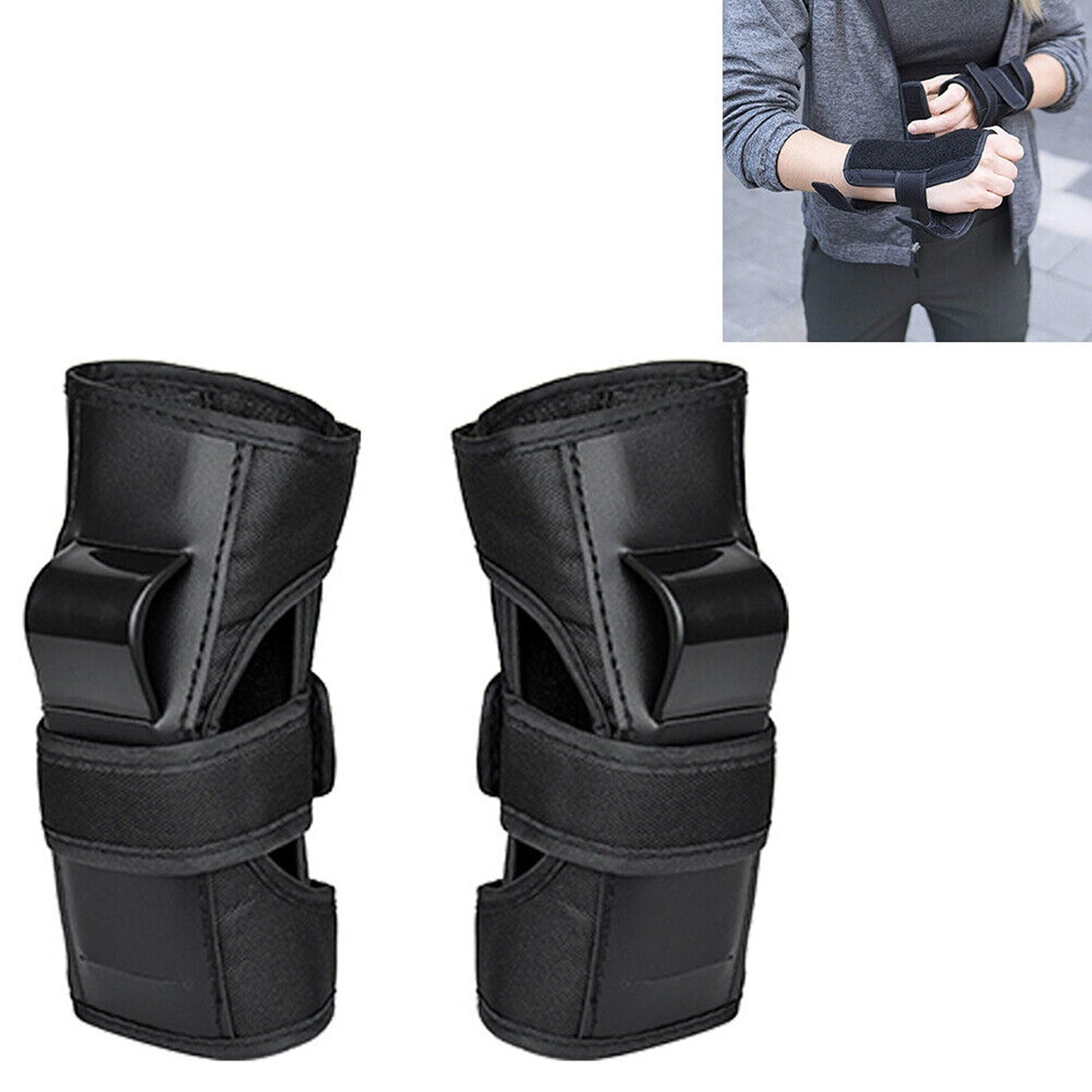 Wrist Guards for Skateboarding Supportive Palm-Protector Brace