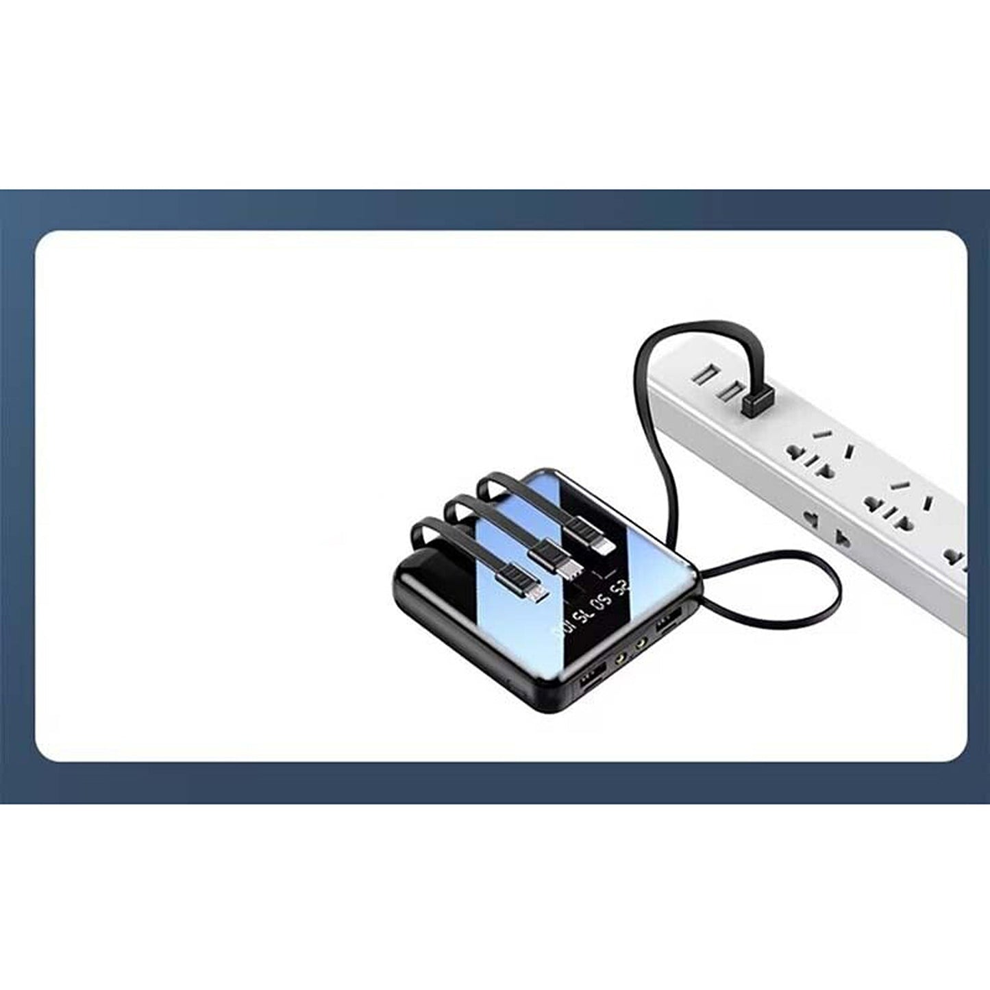Mini Portable USB Power Bank Backup Battery Charger for Phones
