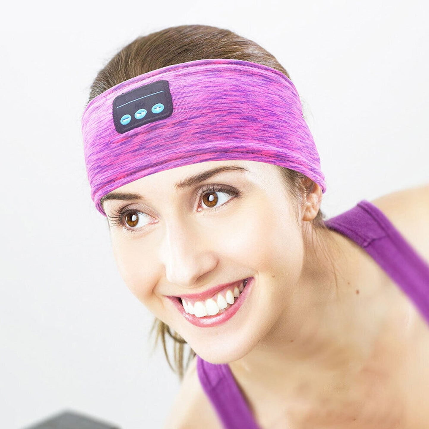 Sleep-Friendly Bluetooth Headphones in Headband with Detachable Speaker