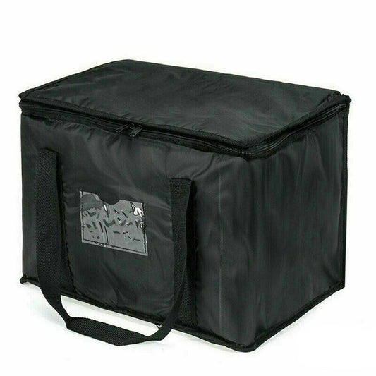 Insulated Thermal Pizza Bag Hot Cold Food Delivery Carrying Case