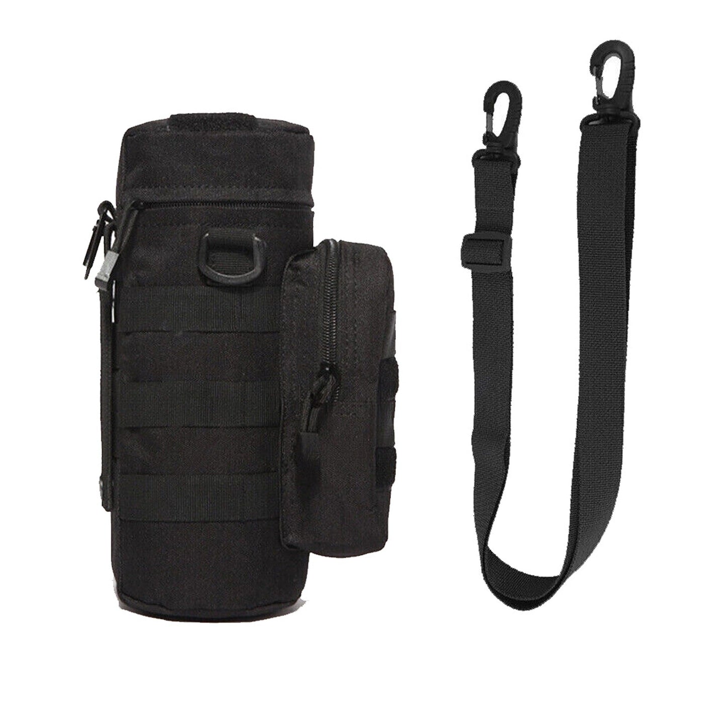 Adjustable Water Bottle Carrier Pouch Tactical Molle Kettle Bag