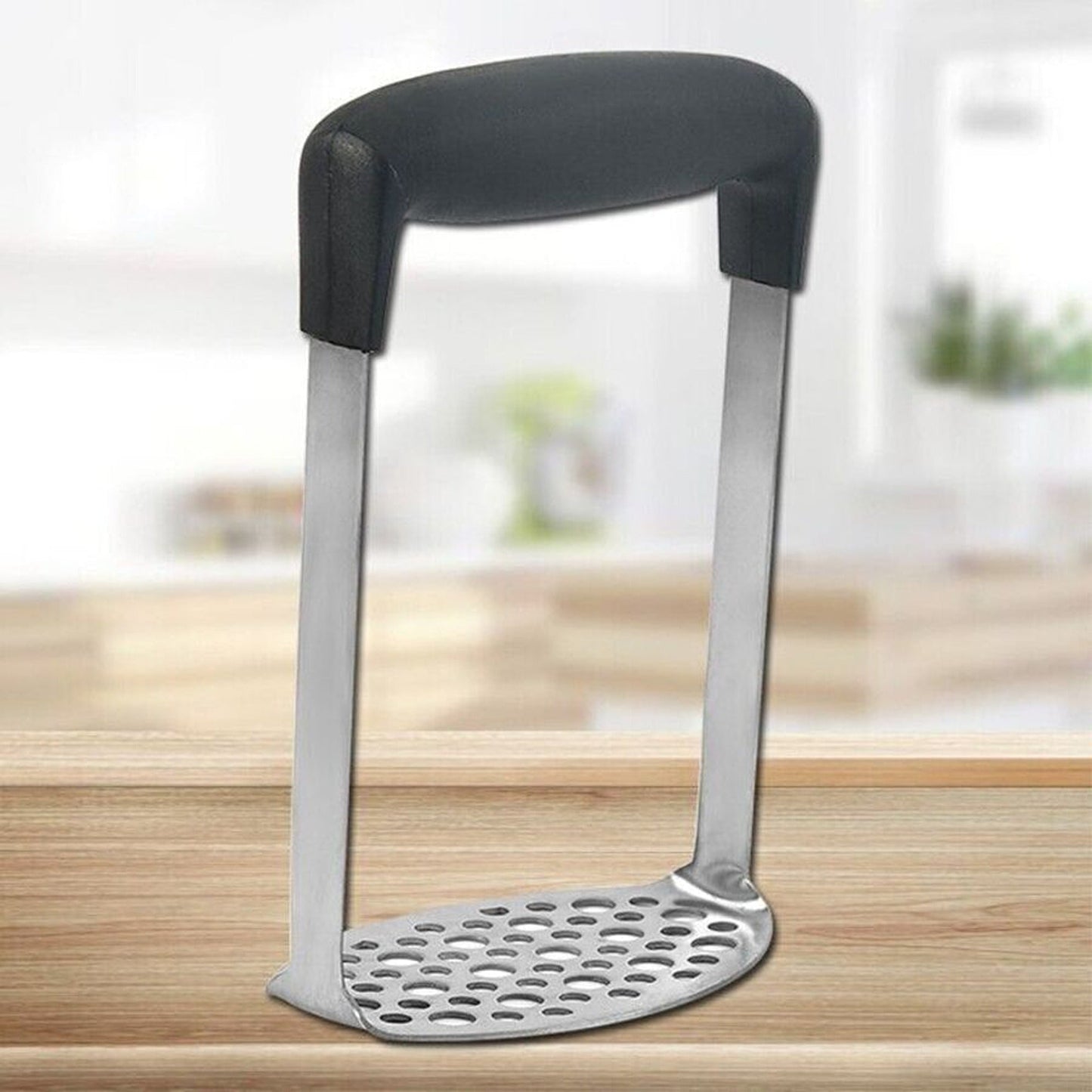 Heat Resistant Stainless Steel Potato Masher and Vegetable Press