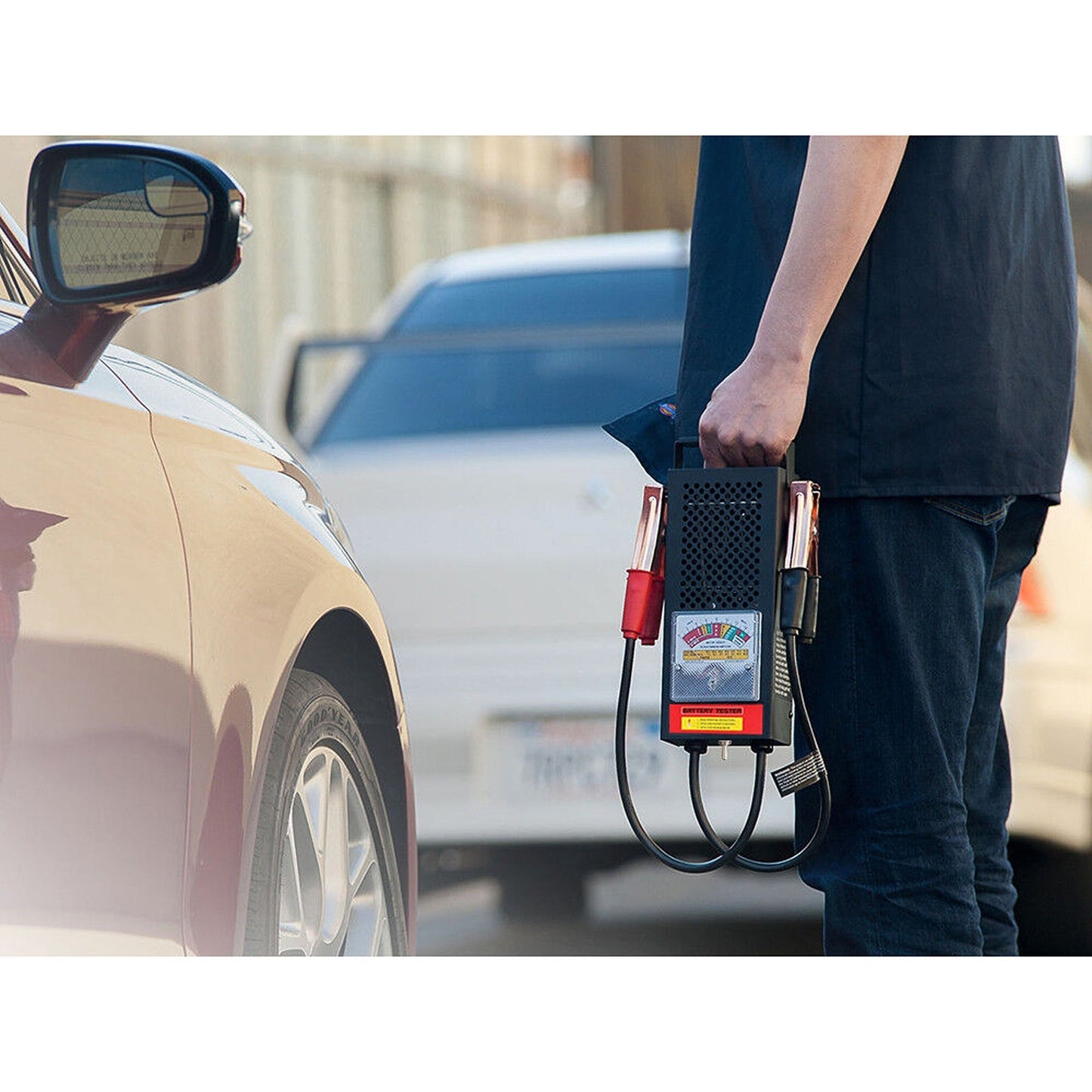 Car Battery Load Tester 100 Amp Analyzer for Vehicle Diagnostic Checks