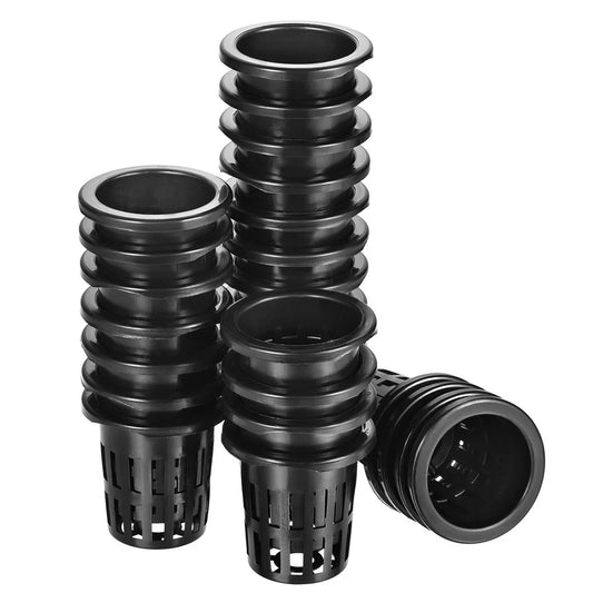 40pcs Hydroponics Aeroponic Planting Baskets Mesh Net Cup