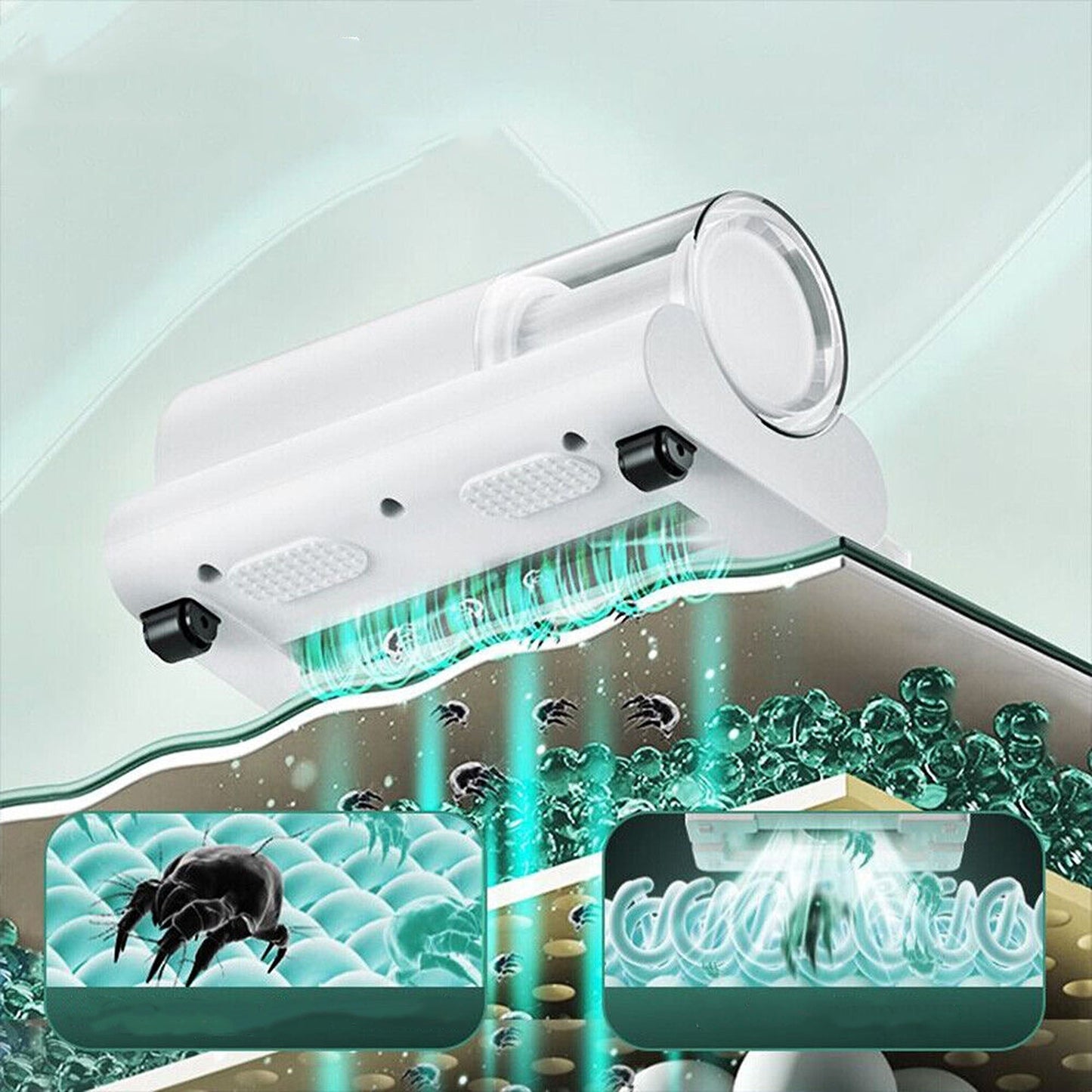 10000PA Dust Mite Vacuum Cleaner for Home Use High Suction Mattress and Blanket Cleaner