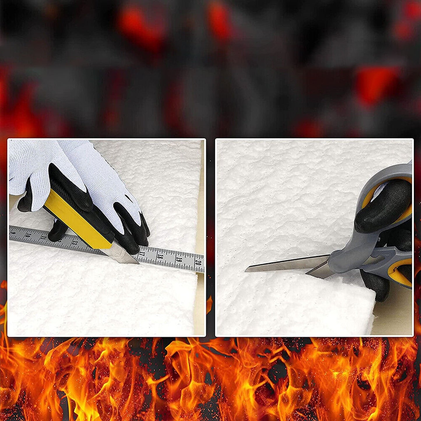 Thermal Insulation High-Temperature Fireproof Ceramic Fiber Mat