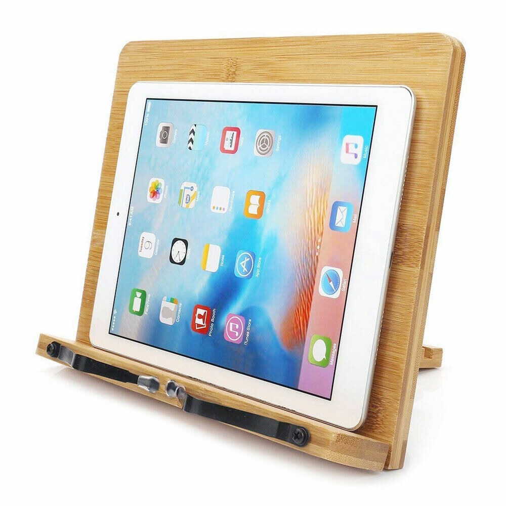 Portable Bookstand with Adjustable Book Holder for Reading