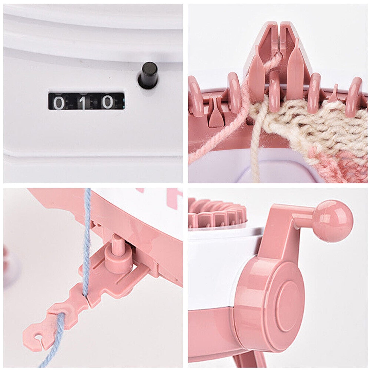 DIY Hand Knitting Sewing Machine with Accessories for Craft Projects