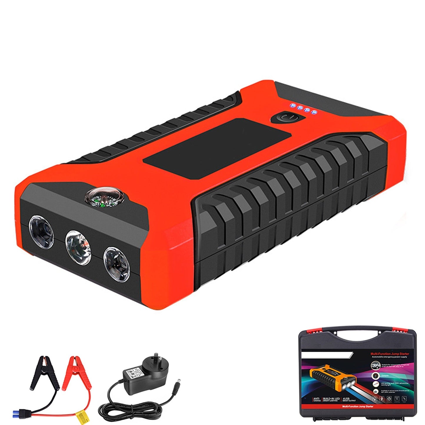 Portable 99800mAh Car Jump Starter 12V Battery Charger Power Bank