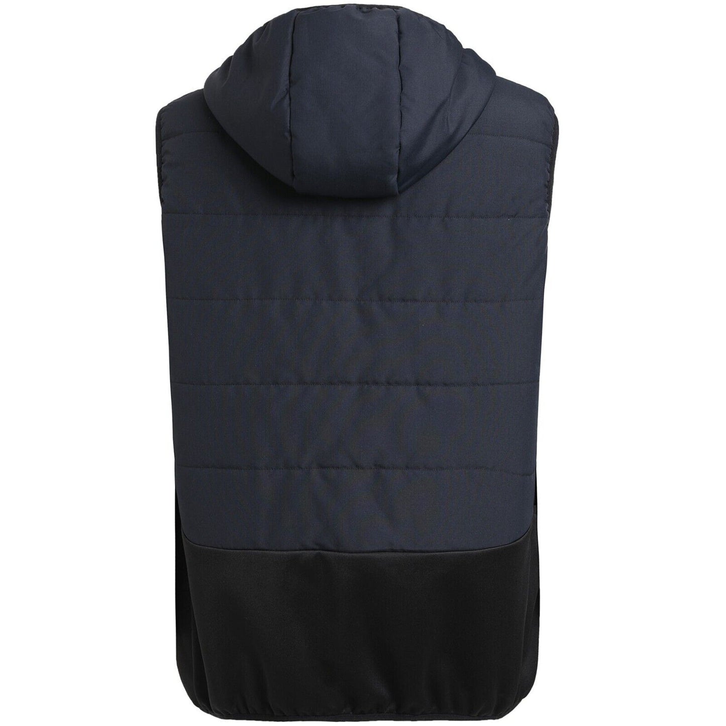 Active Vegan Puffer Vest Quilted Down-Free Stretchy Side Panel