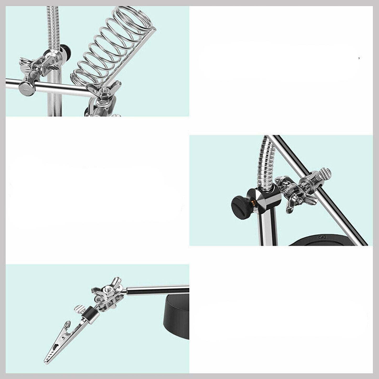 Magnifying Desk Lamp with LED Light for Precision 12X Magnifier