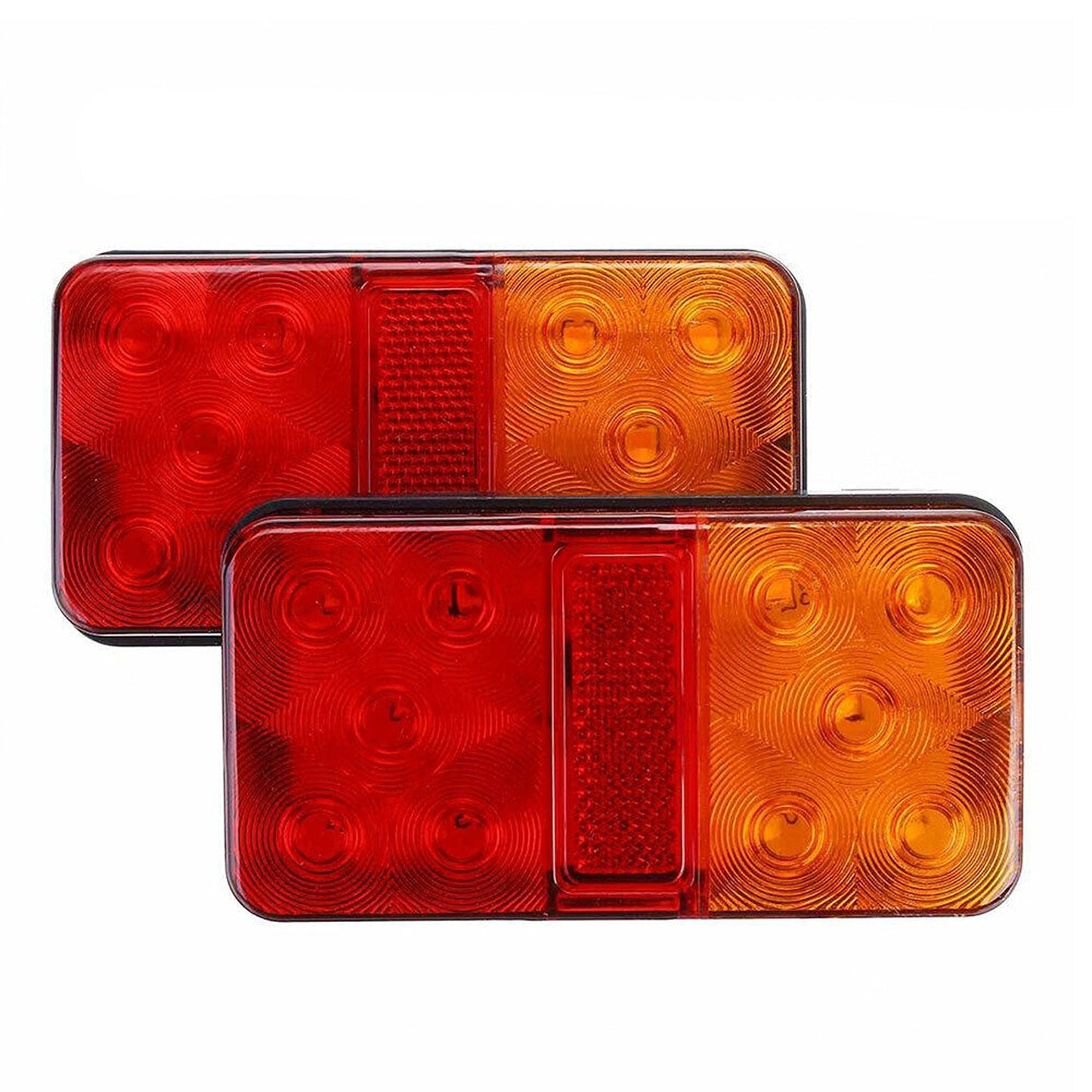 LED Trailer Tail Lights Stop Indicator Lamp 12V for 4WD Camper UTE 2x