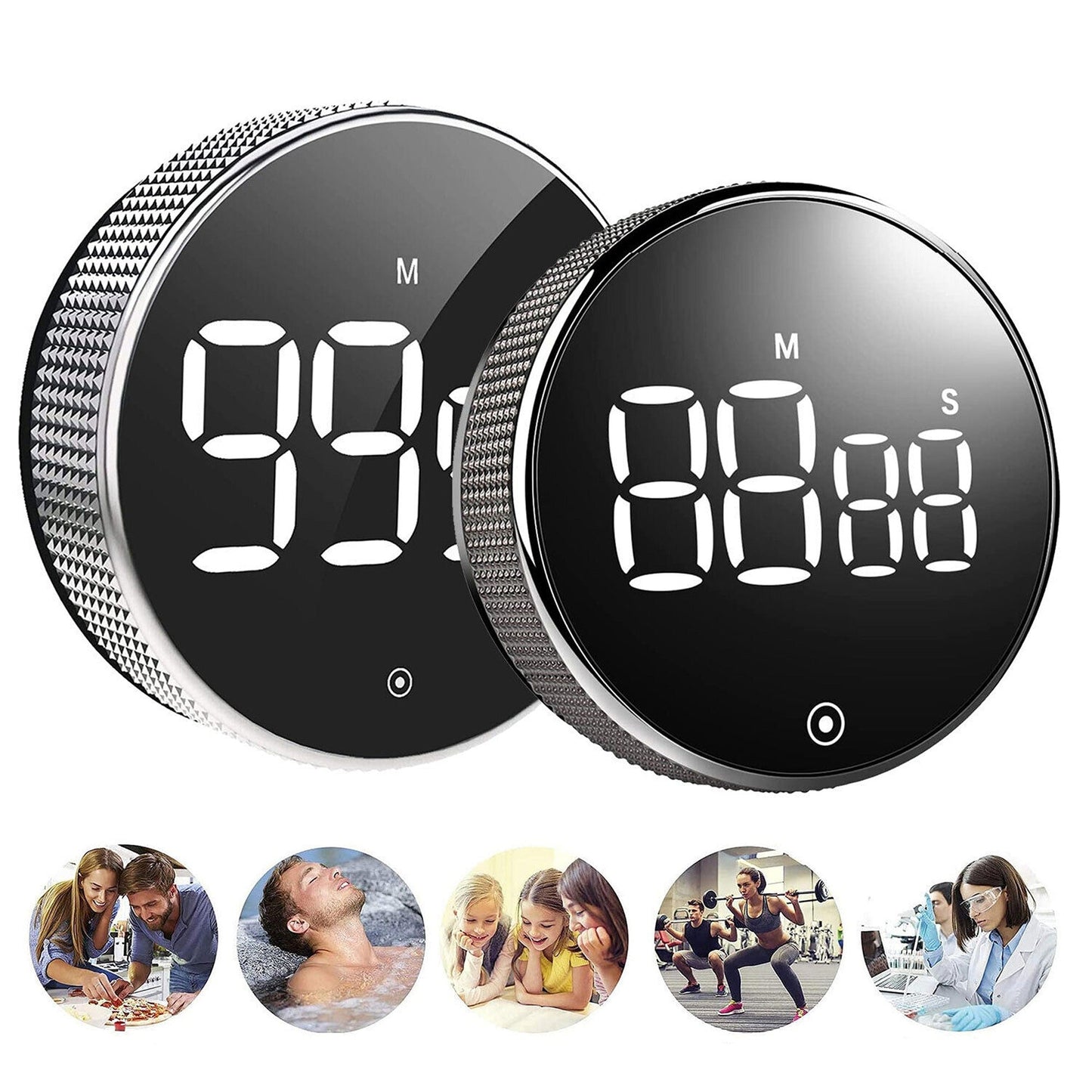 Smart Magnetic Digital Rotation Countdown Timer