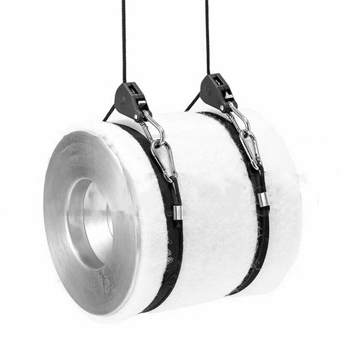 12pcs Adjustable LED Grow Light Rope Ratchet Hydroponics Hanger