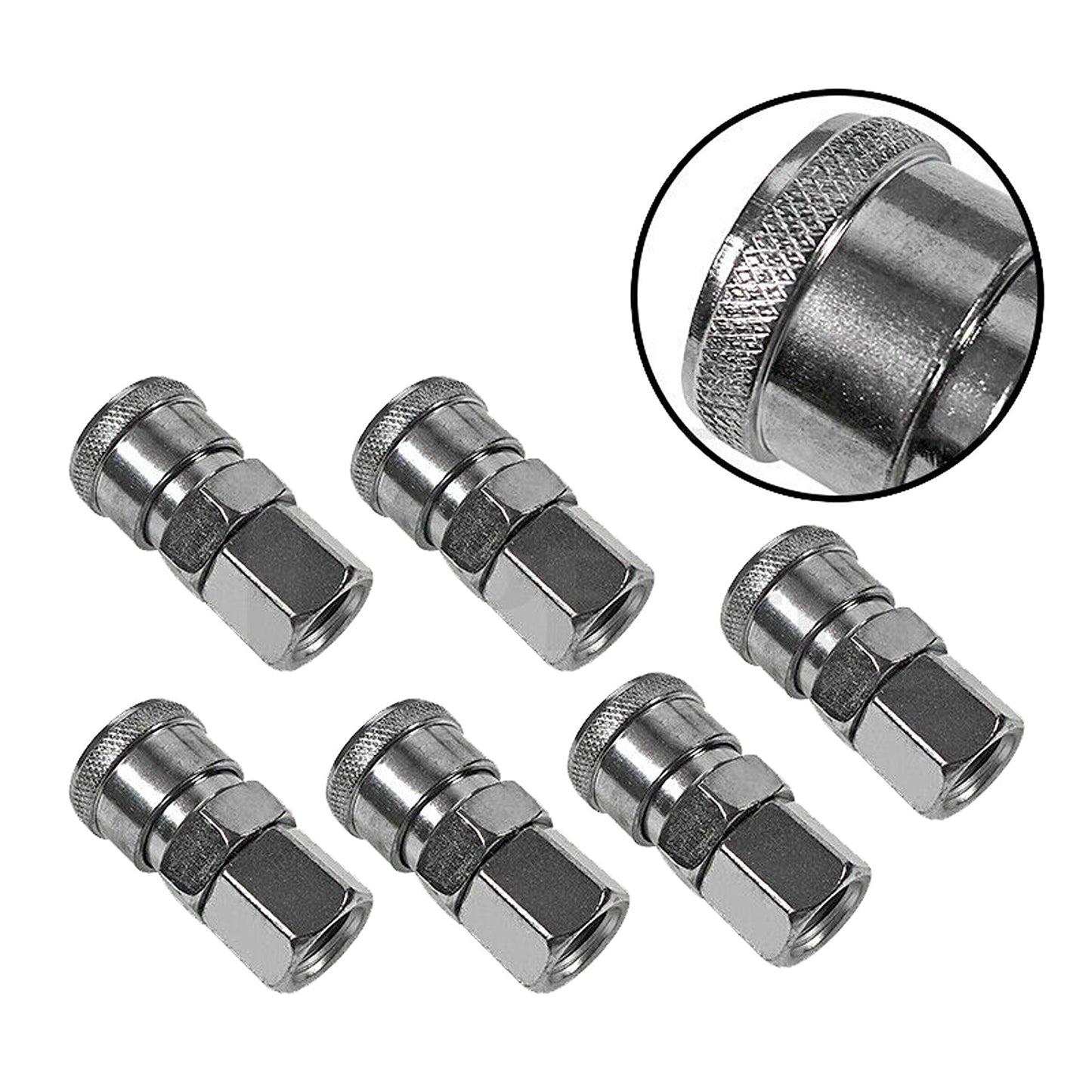 45pcs Air Hose Fittings Kit with Nitto Type Male Female Barb Couplers