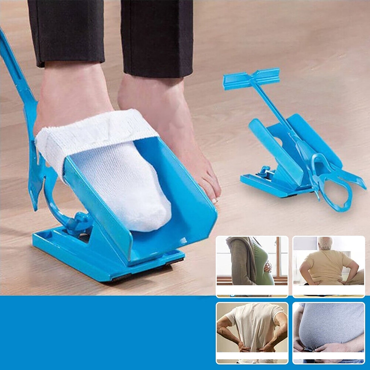 Easy On and Off Sock Aid The Quickest Way to Put On Socks