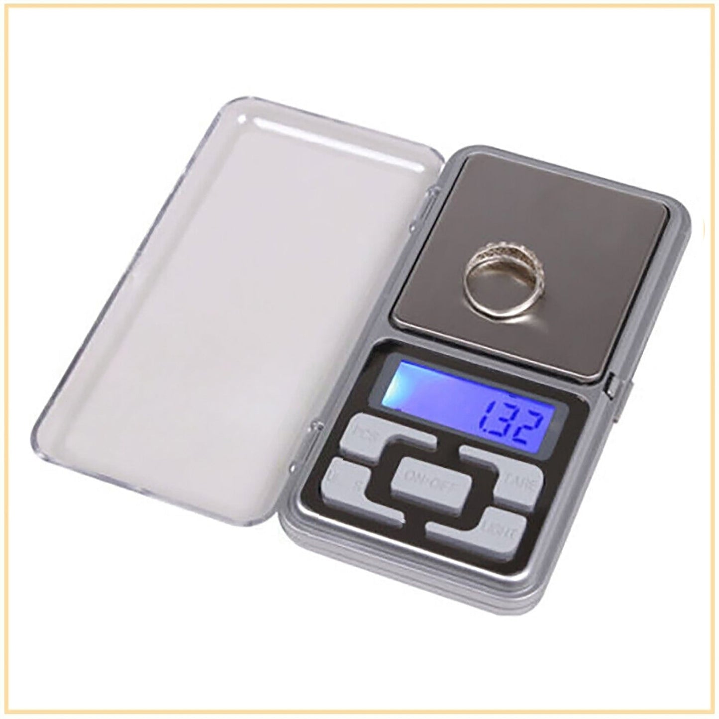 Pocket Mini Digital Scales for Kitchen or Jewelry 0.01g to 200g