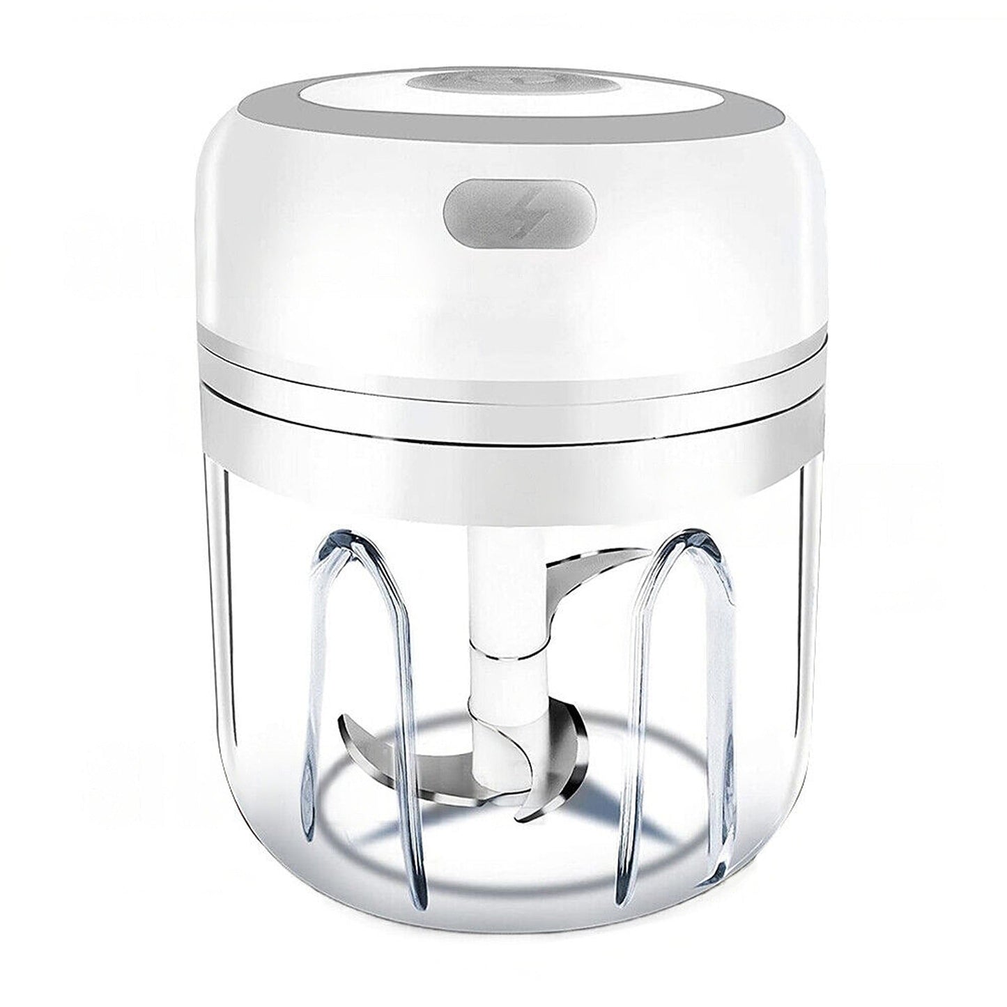 Compact Electric Vegetable and Garlic Chopper 250ml Grinder Blender