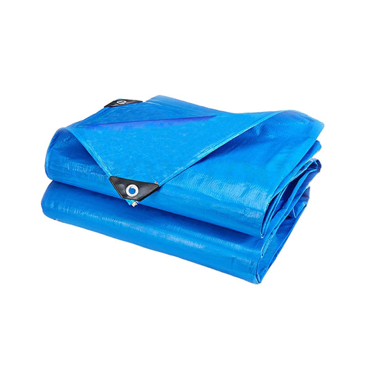 UV PE Blue Tarpaulin Tarp Waterproof Cover Sheet for Camping Truck