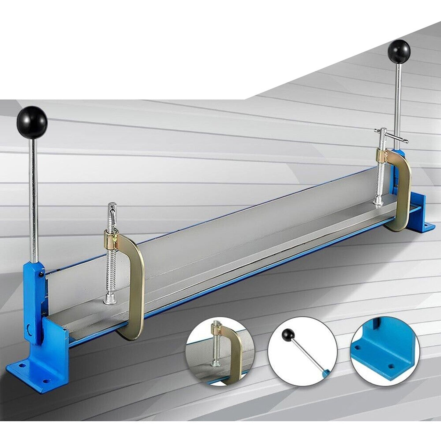 Manual Metal Bender for 90 Degree Sheet Folding Handheld Brake