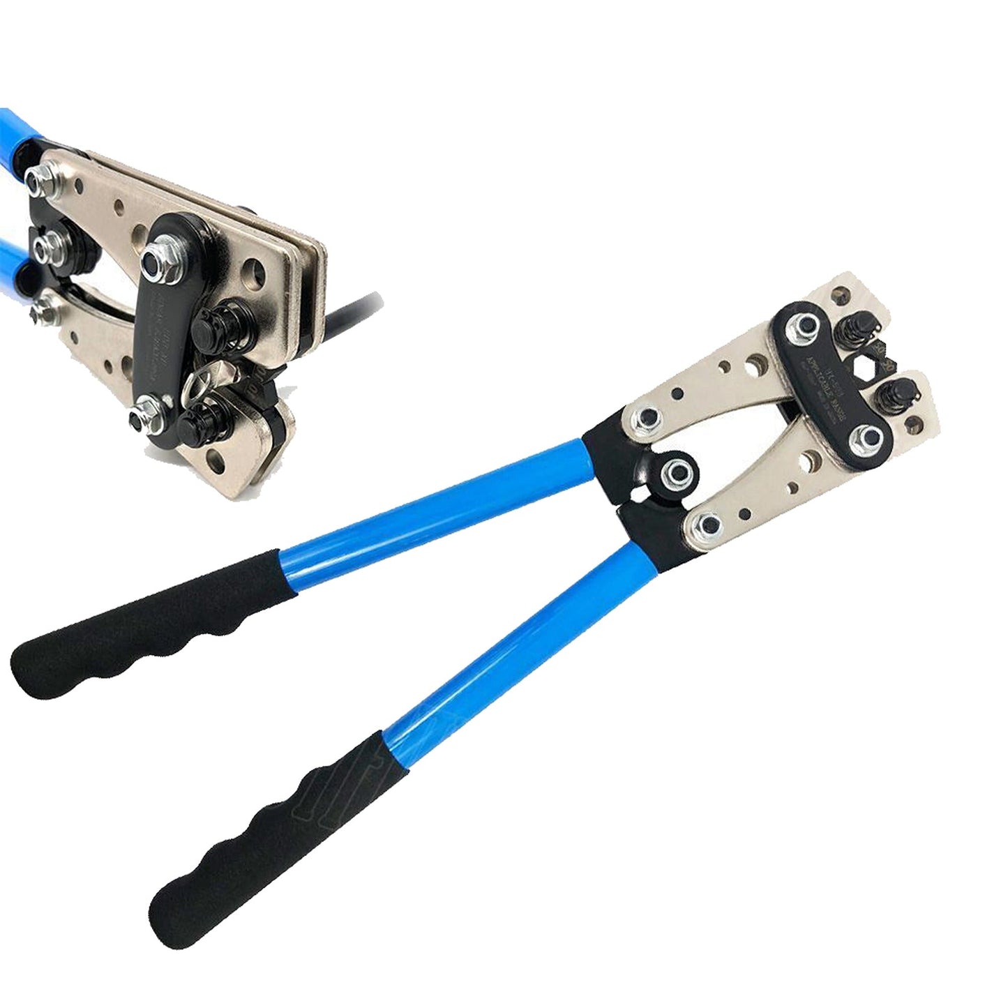 Heavy Duty Battery Terminal Hex Crimping Pliers for Cable Plugs
