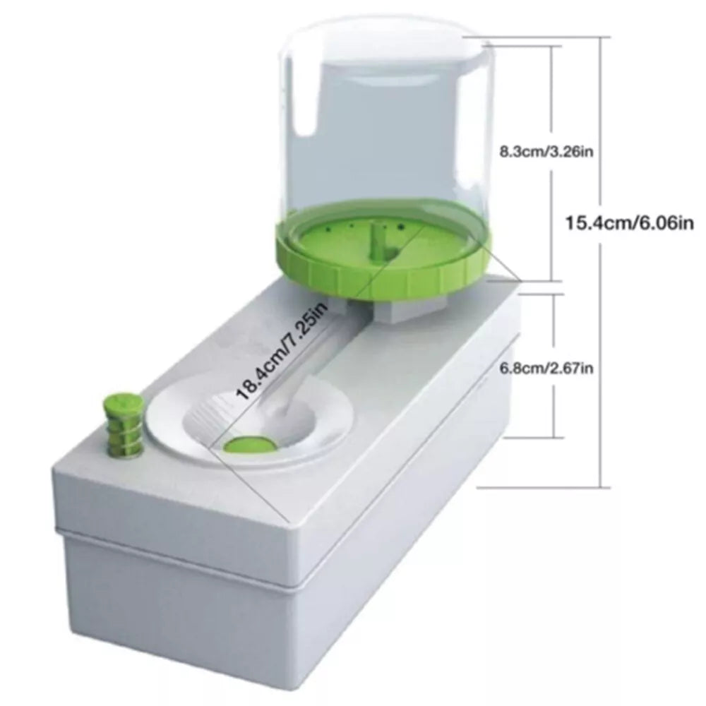 Paint Brush Cleaning Rinser with Running Water Cycle
