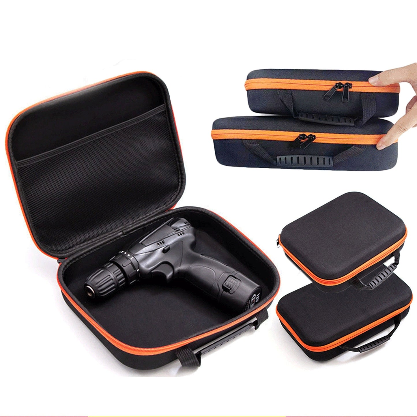 Shock-Proof Empty Tool Bag Multifunctional Organizer with EVA Zipper