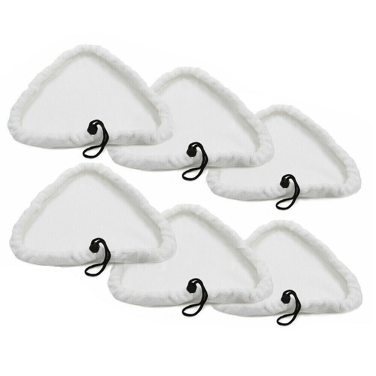 6pcs Reusable Microfibre Cleaning Pads for Steam Mops Washable