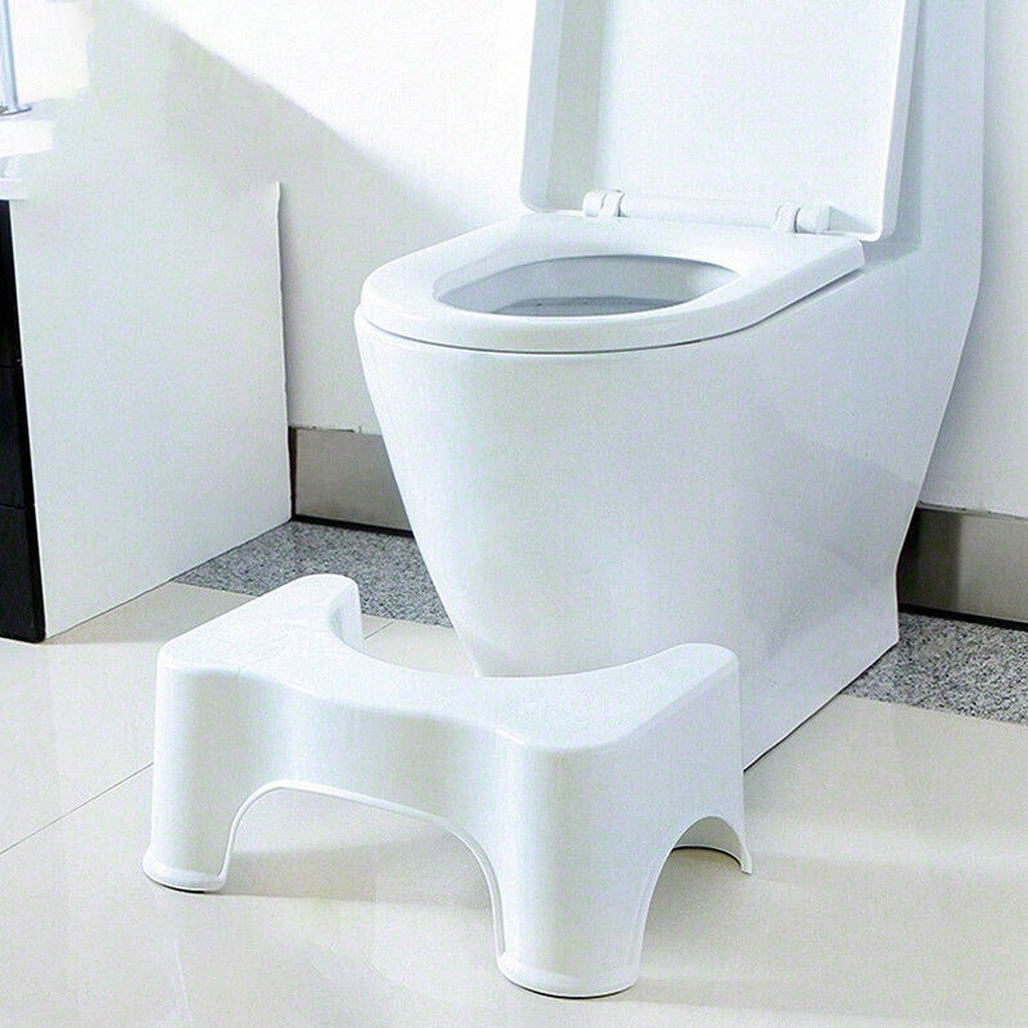 Eco-Friendly Non-Slip Sit and Squat Toilet Stool