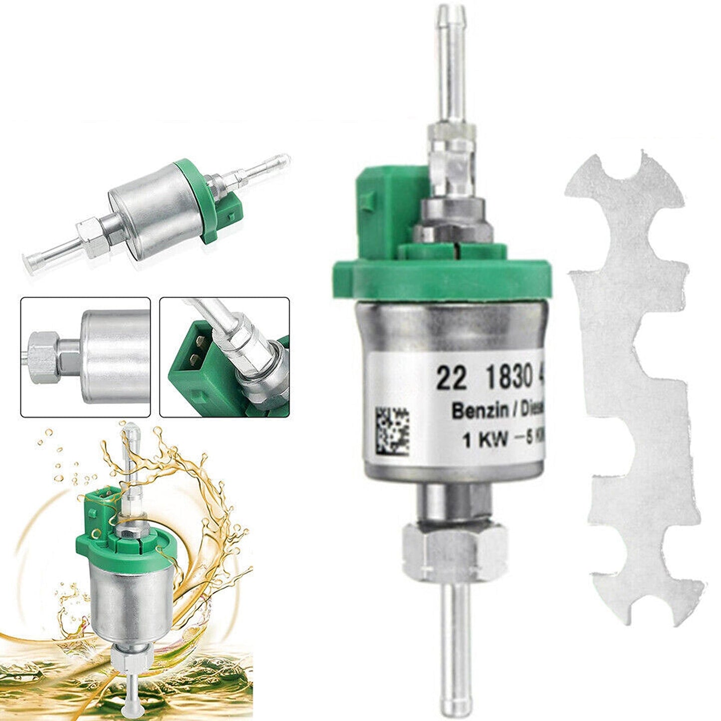 Ultra Quiet Fuel Pump for 12V Diesel Parking Heater 1 to 5KW 22ml