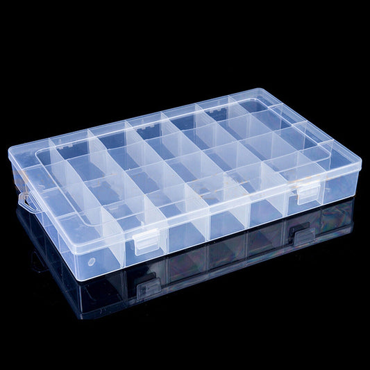 Craft Storage Container Large Plastic Box Compartment Organizer for Beads
