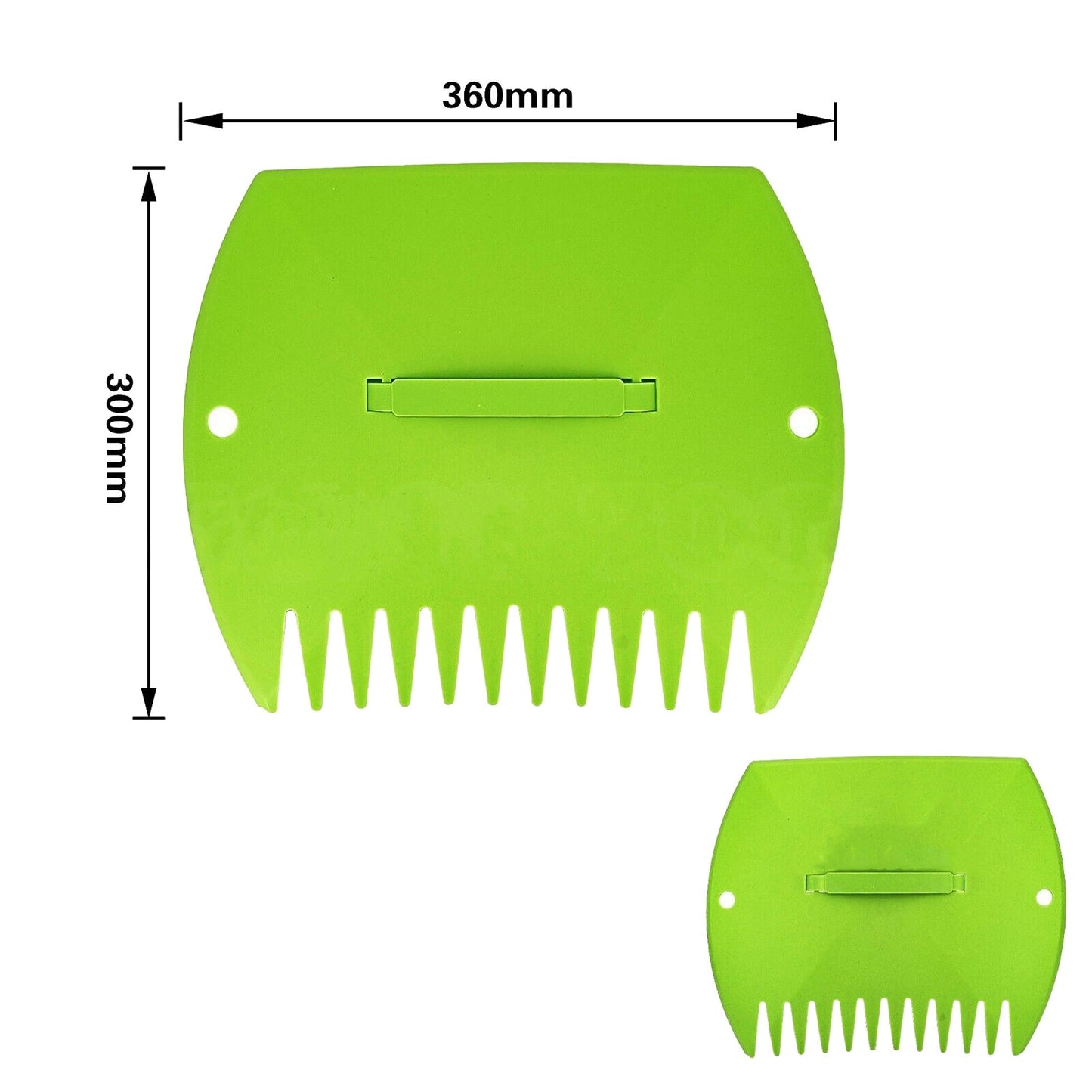 Universal Fit Durable Handy Grass Hand Rakes for Garden Yard Leaf Scoops