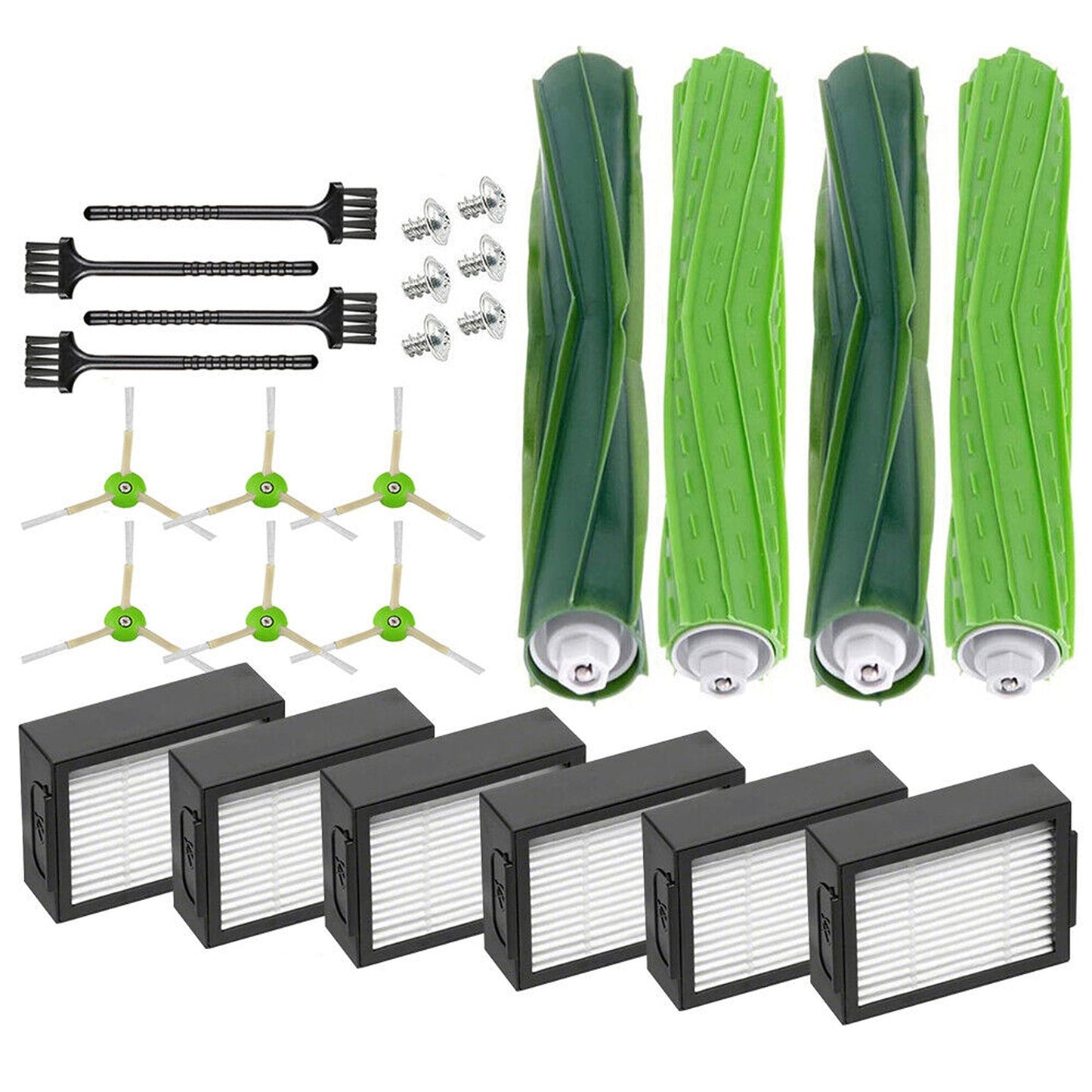 Roomba Replacement Accessories Brushes and Filters for iRobot Roomba i7 i7 Plus i8 i6 E5 E6 E7