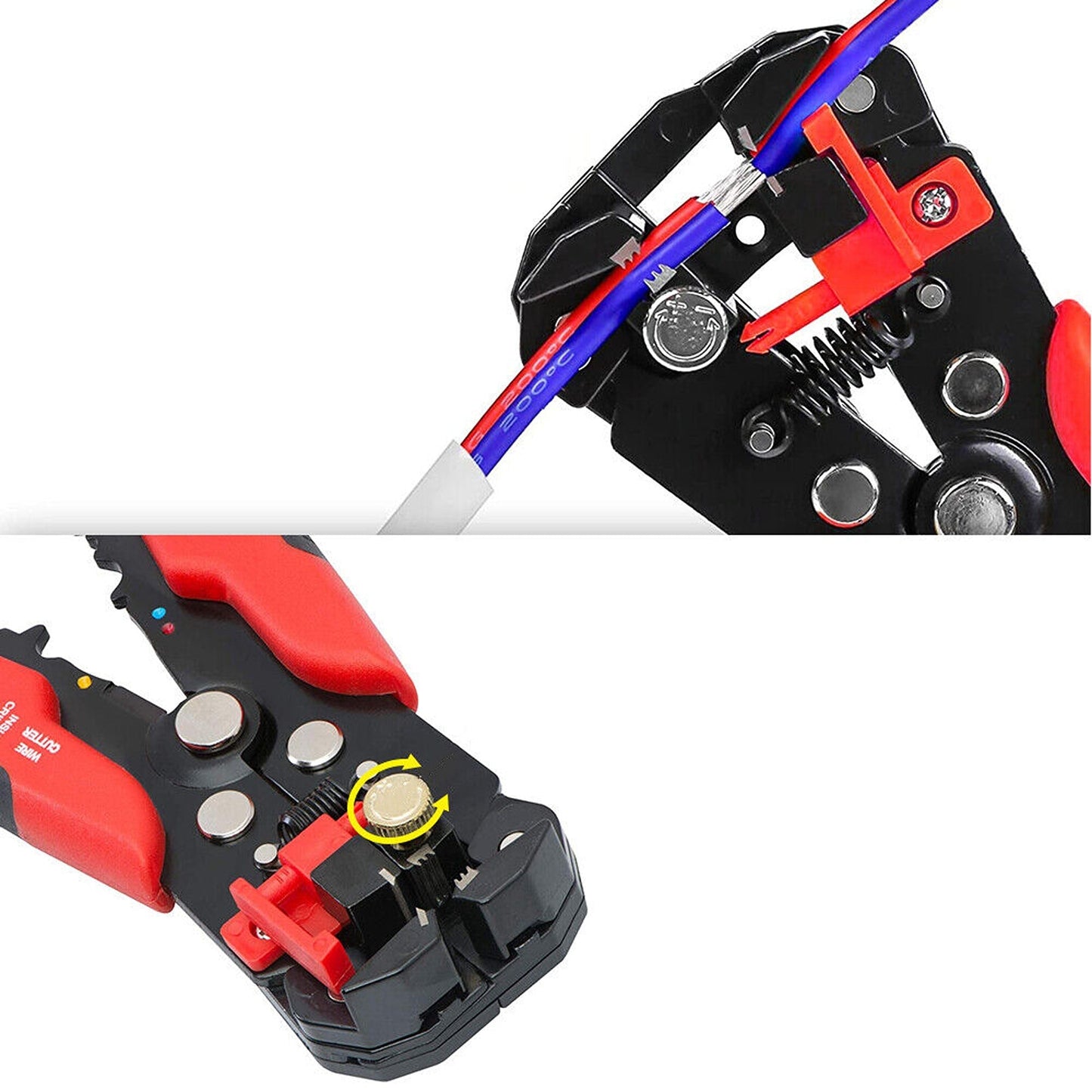 Wire Stripper Pliers Automatic Cutter Cable Crimper Tool