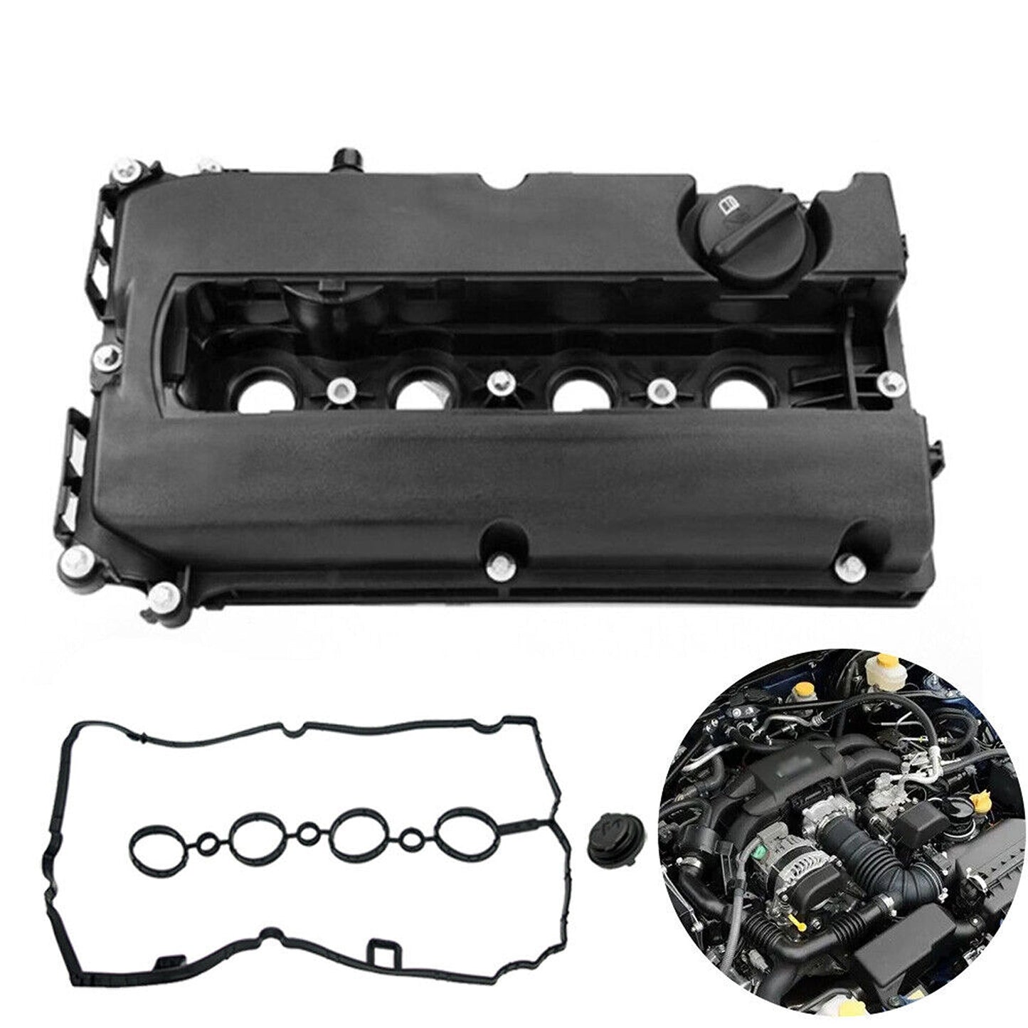 PCV Valve Rocker Cover with Gasket for Holden Astra AH 1.8L Cruze JG JH