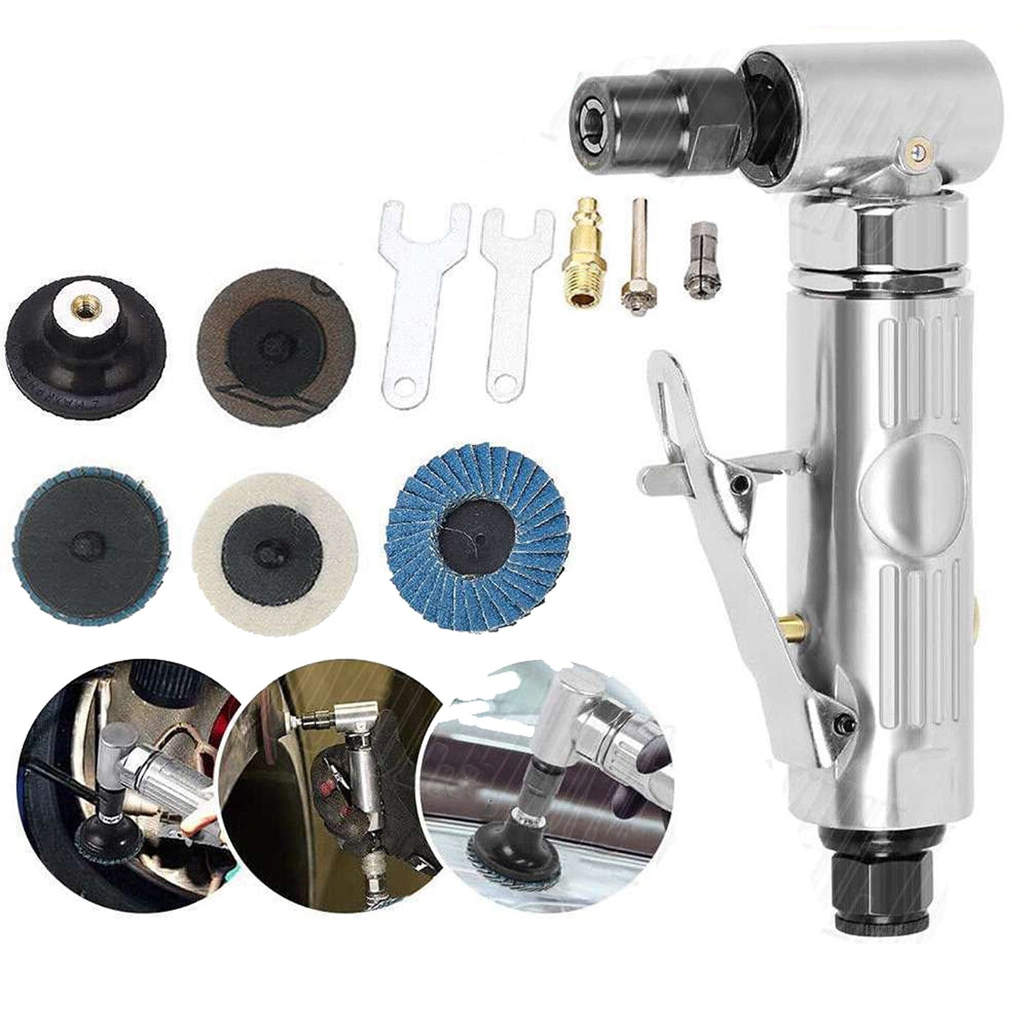 90 Degree Air Angle Die Grinder for Polishing Cleaning Cutting Tasks