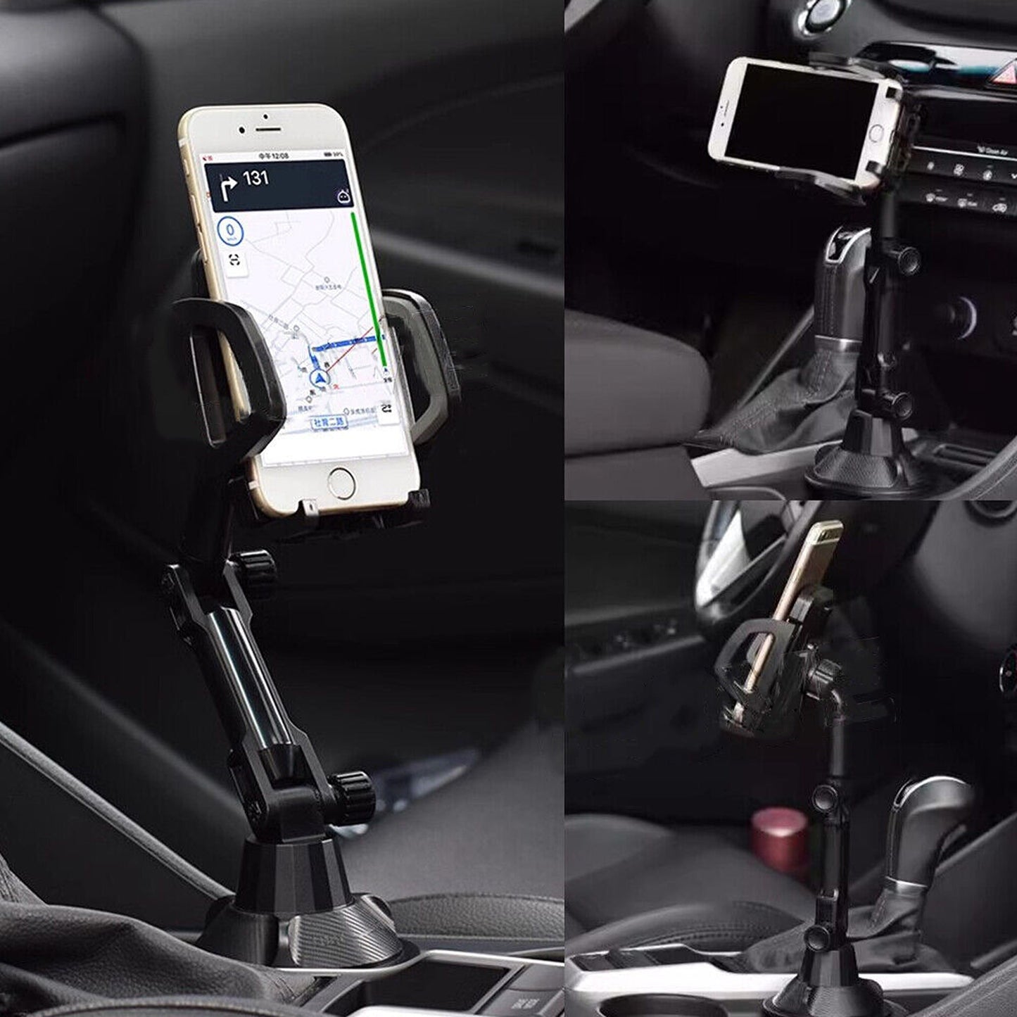Mobile Phone GPS Car Cup Holder Phone Mount Adjustable